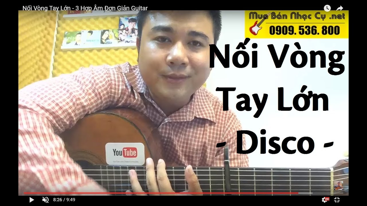 [Quạt Guitar Remix] Nối Vòng Tay Lớn - 3 Hợp Âm Đơn Giản Guitar Hướng Dẫn
