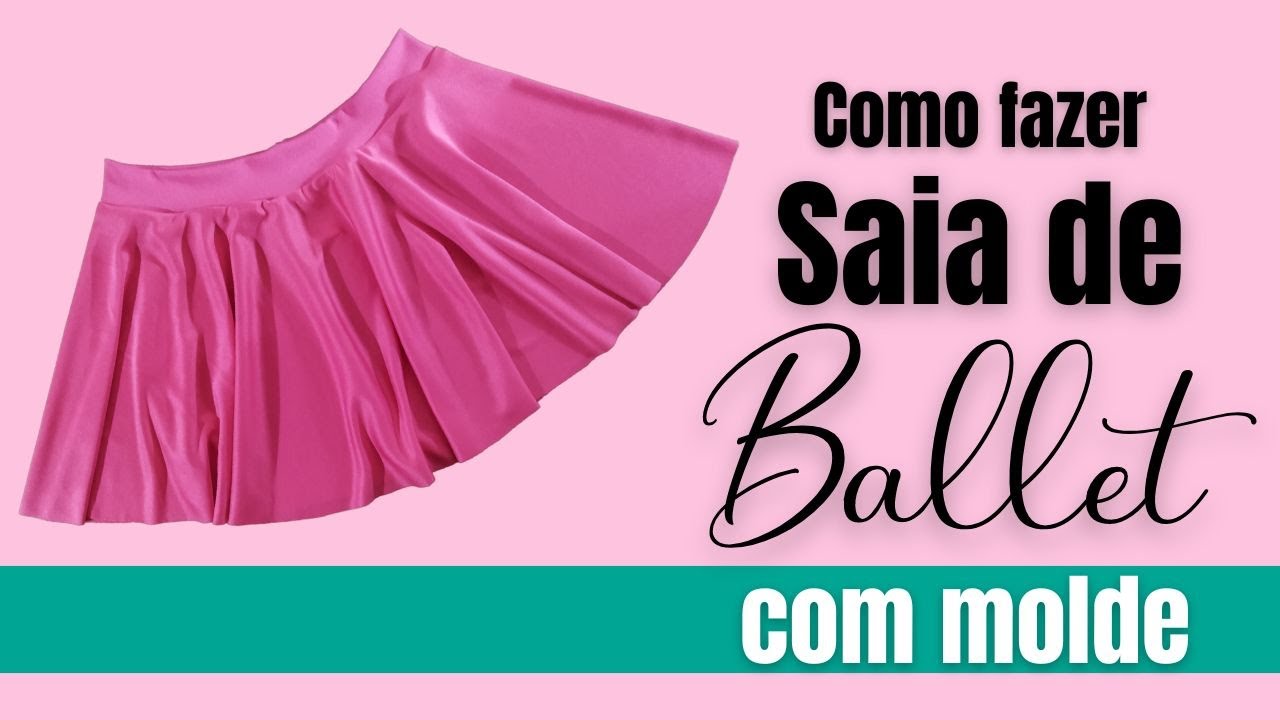 Saia De Ballet Godê | Como Fazer | Saia gode | Diy