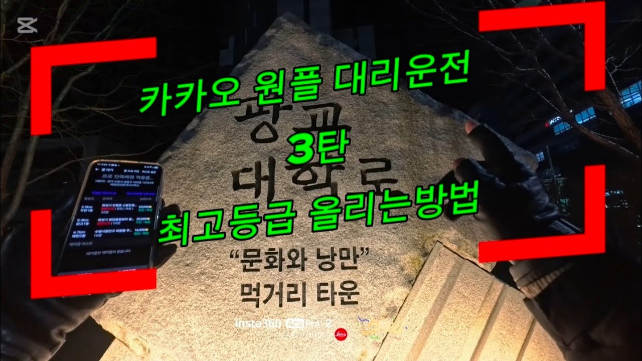 카카오 최고등급 만들기 ❤️3탄❤️  #대리운전 #대리기사 #카카오 #카카오대리 #음주단속벌금 #음주운전벌금 #투잡대리 #음주사고 #음주단속 #음주운전처벌 #음주운전 #사건사고