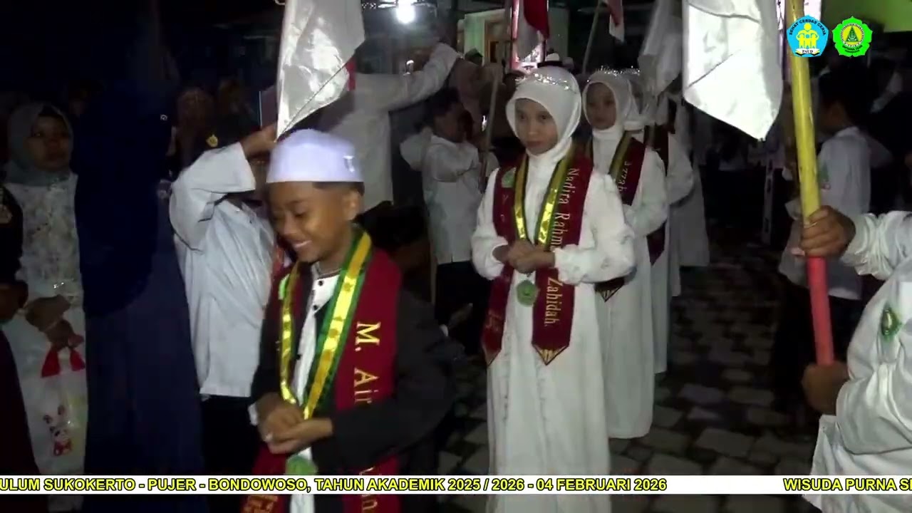 Prosesi Wisuda Paud Dahlia dan Kelas 6 Tahun Ajaran 2026 M / 1447 H