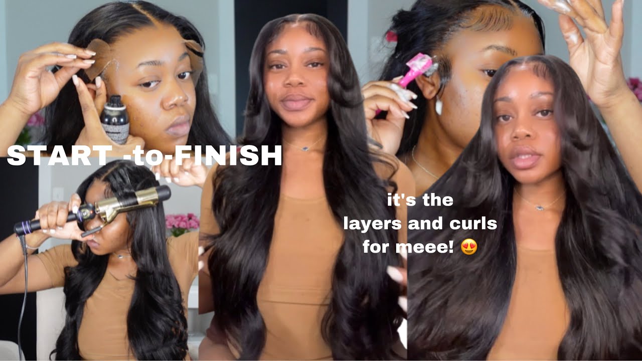 THE BEST BODY WAVE WIG 😍 DETAILED START TO FINISH INSTALL + VOLUMINOUS CURLS FT ALI PEARL