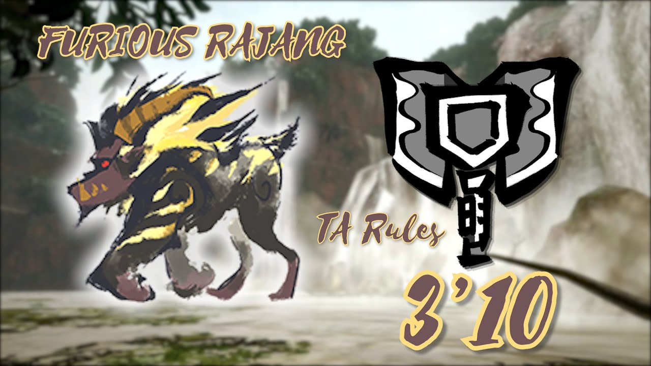 [MHRise:SB] Furious Rajang - Charge Blade [3'10] TA Rules (13.0.1)
