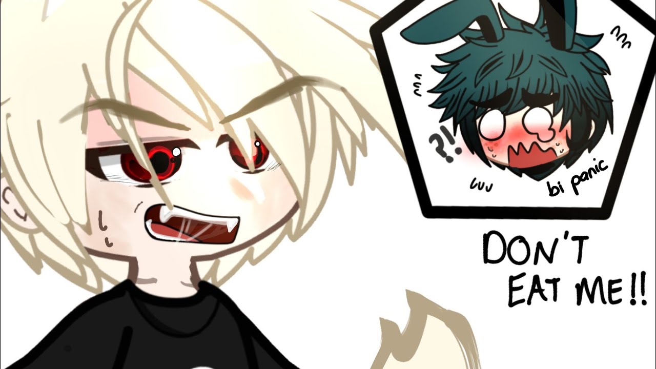 You're a bunny❓I'm a wolf 😳 / Animal AU /