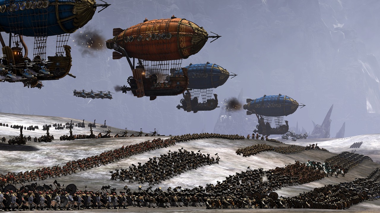 Warhammer Dwarfs VS Skaven Cinematic Battle