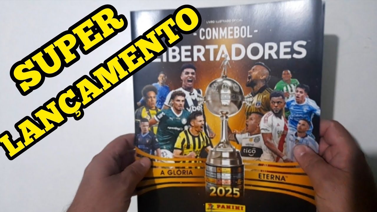 Álbum Libertadores 2025. Review Completo #libertadores #torcidapanini