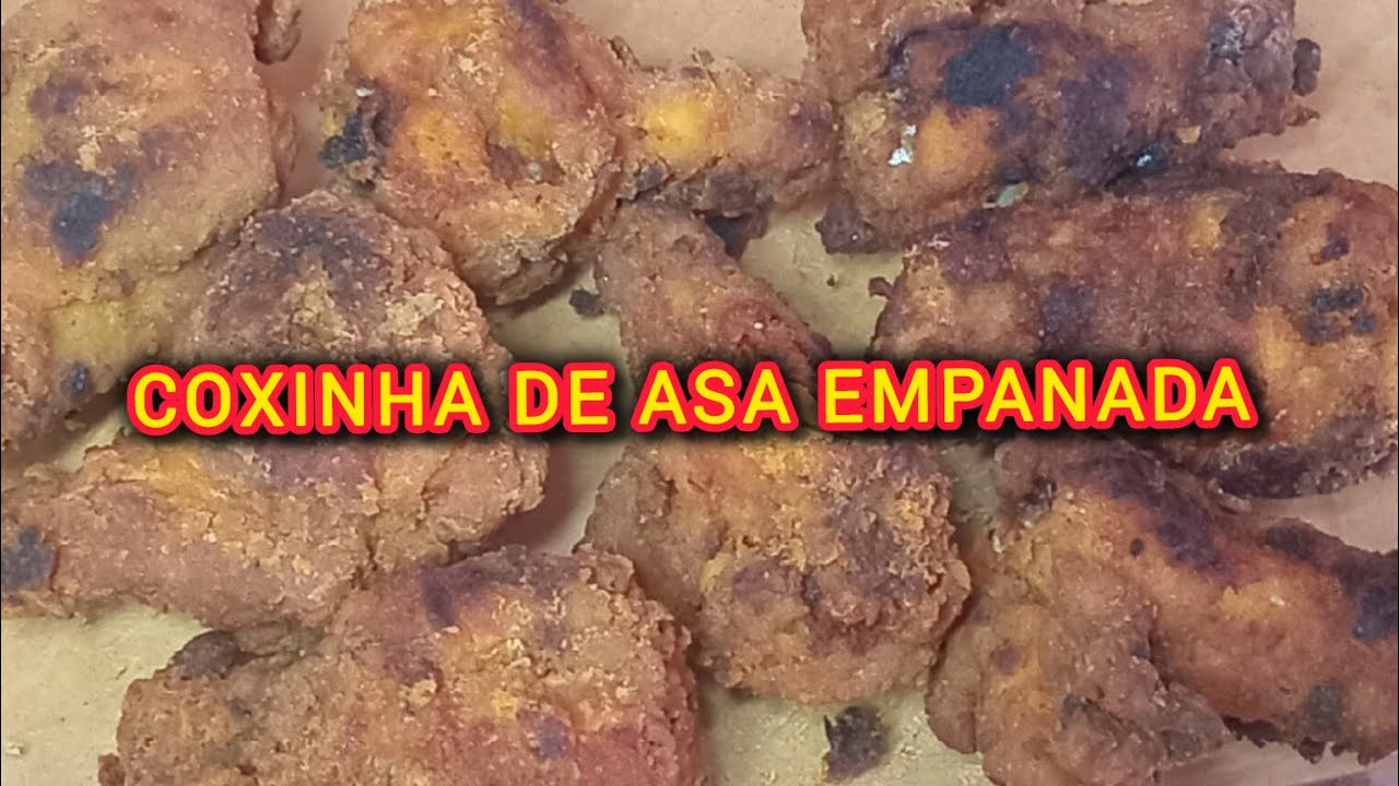 # Coxinha de asa empanada!