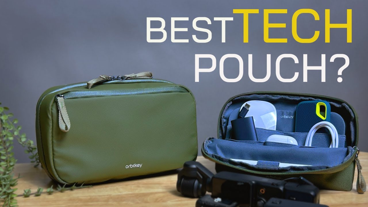 Orbitkey 2-in-1 Tech Pouch Review: Minimal, Smart & Multi-Functional
