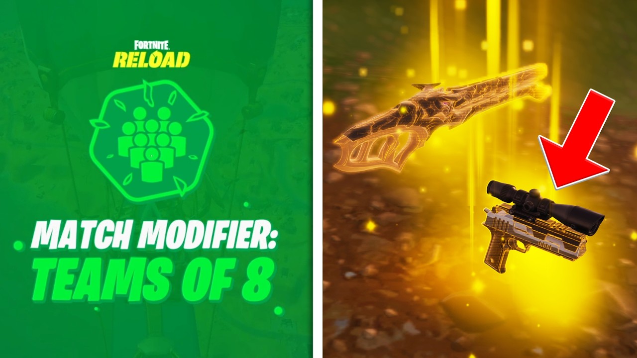 The NEW TEAMS OF 8 Mode in Reload!