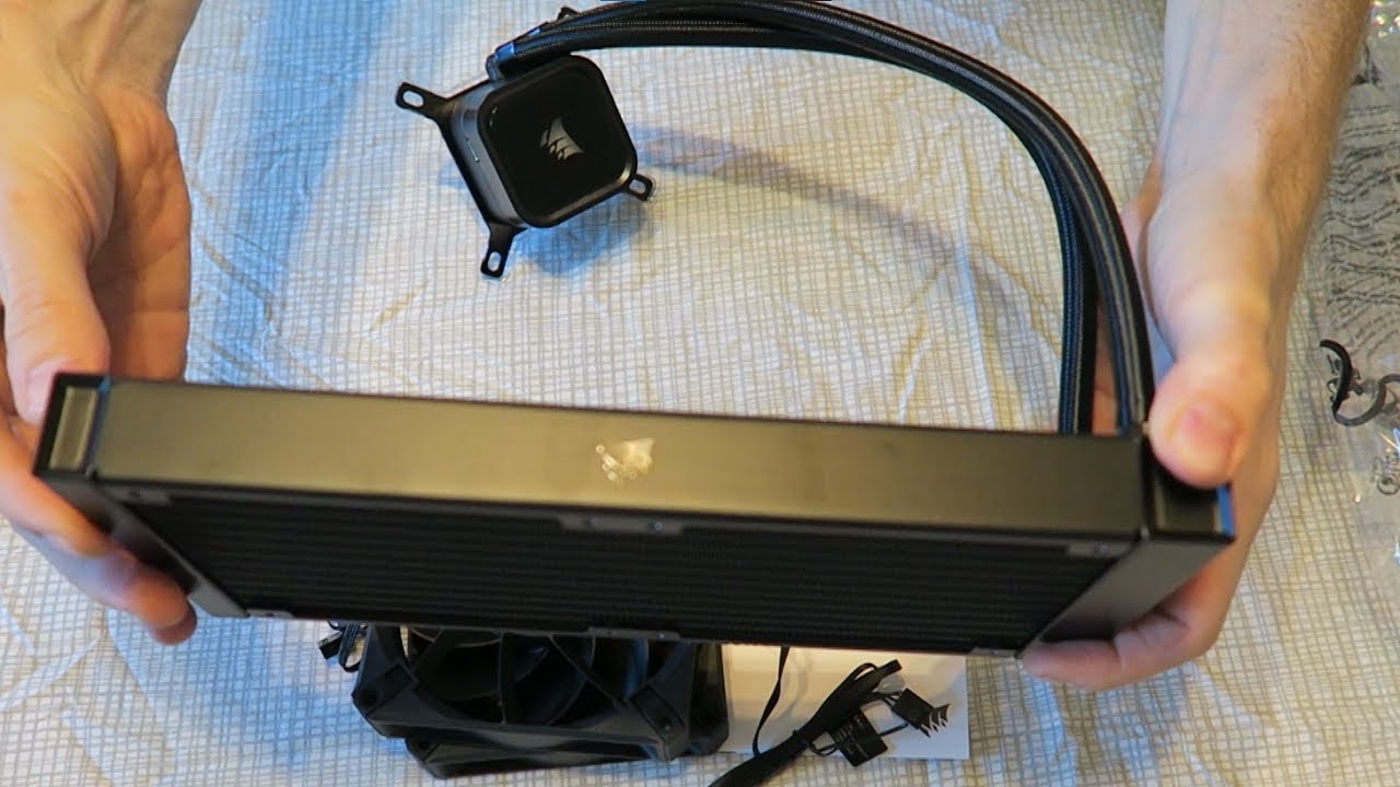 Corsair H100i RGB Elite Review and Install