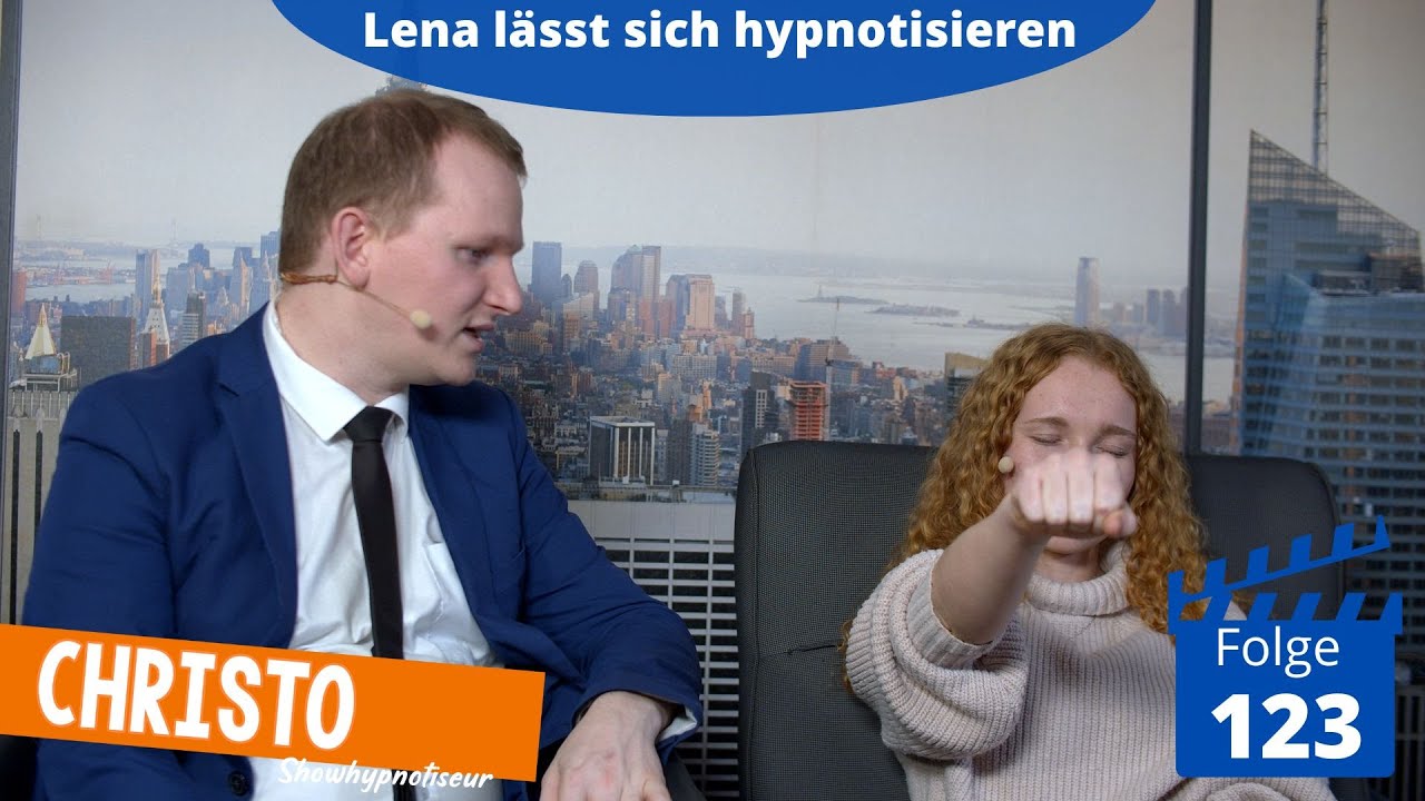 Lena lässt sich hypnotisieren! - Showhypnose (Folge 123)