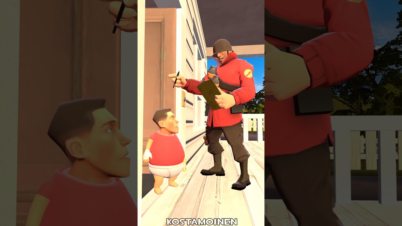 Сколько людей здесь живёт? [SFM] #шорты