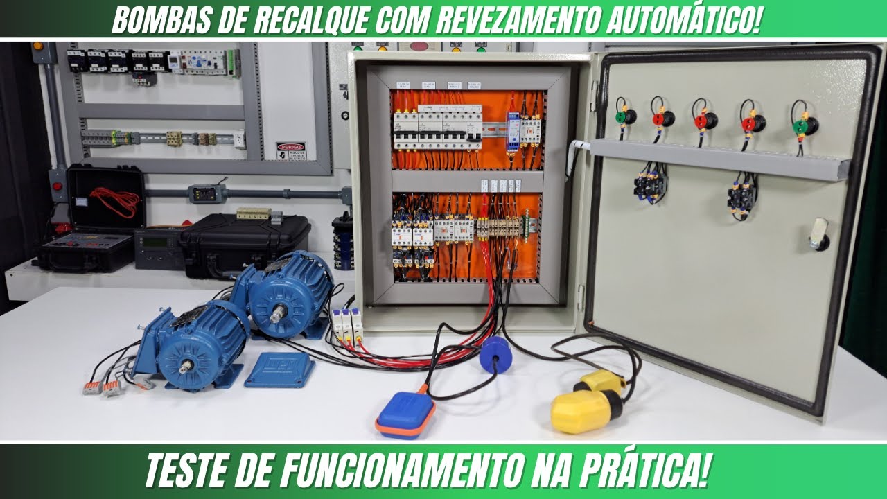 Revezamento Automático de Bombas de Recalque na PRÁTICA!