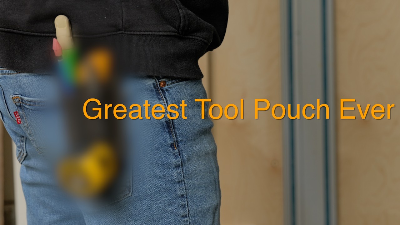 The Best Tool Pouch for the Handy Homeowner!