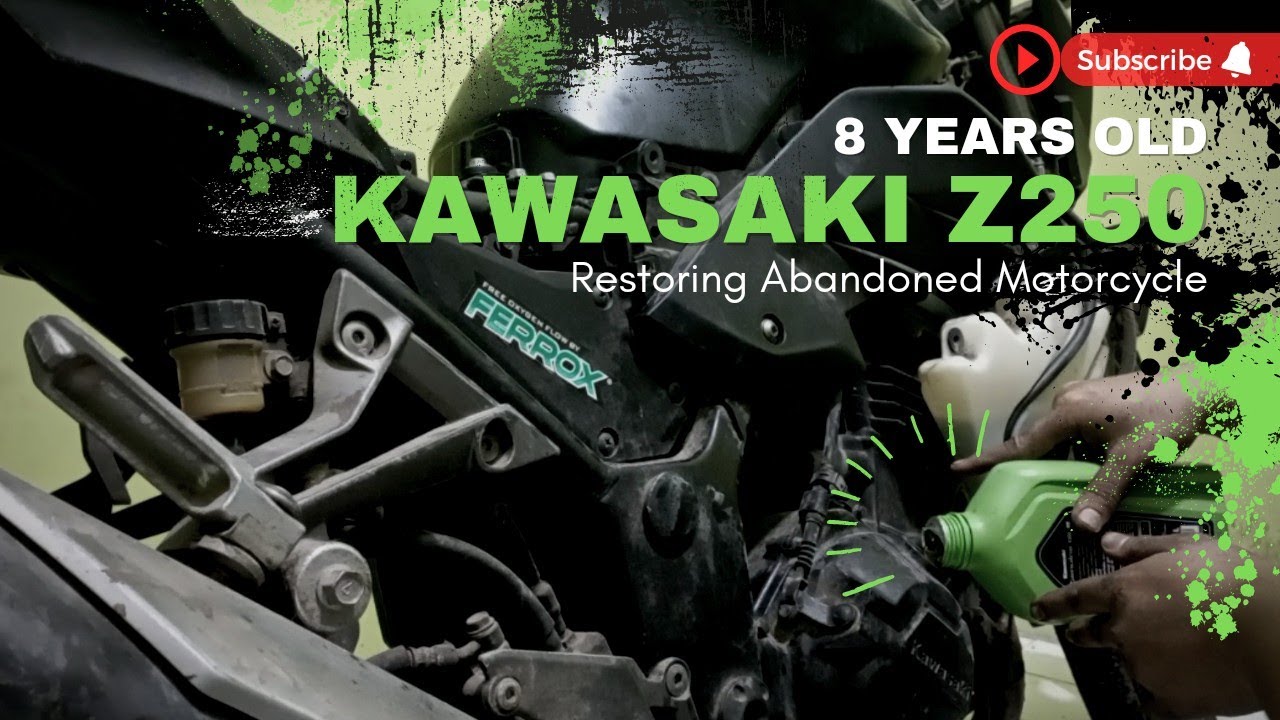 Restoring abandoned Kawasaki Z250 | Part 1