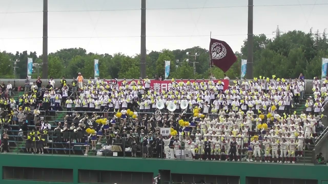 2024夏選手権埼玉大会応援　春日部共栄　校歌~ガッツ~YMCA~狙いうち~サウスポー~サンバデジャネイロ~得点応援歌~日ハムチャンテ~デコトラ