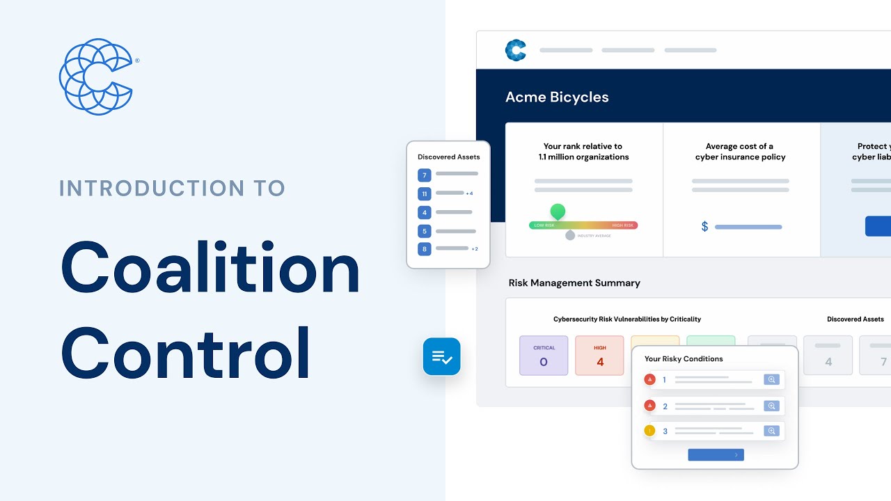 Introducing Coalition Control: Cyber Risk Management Platform