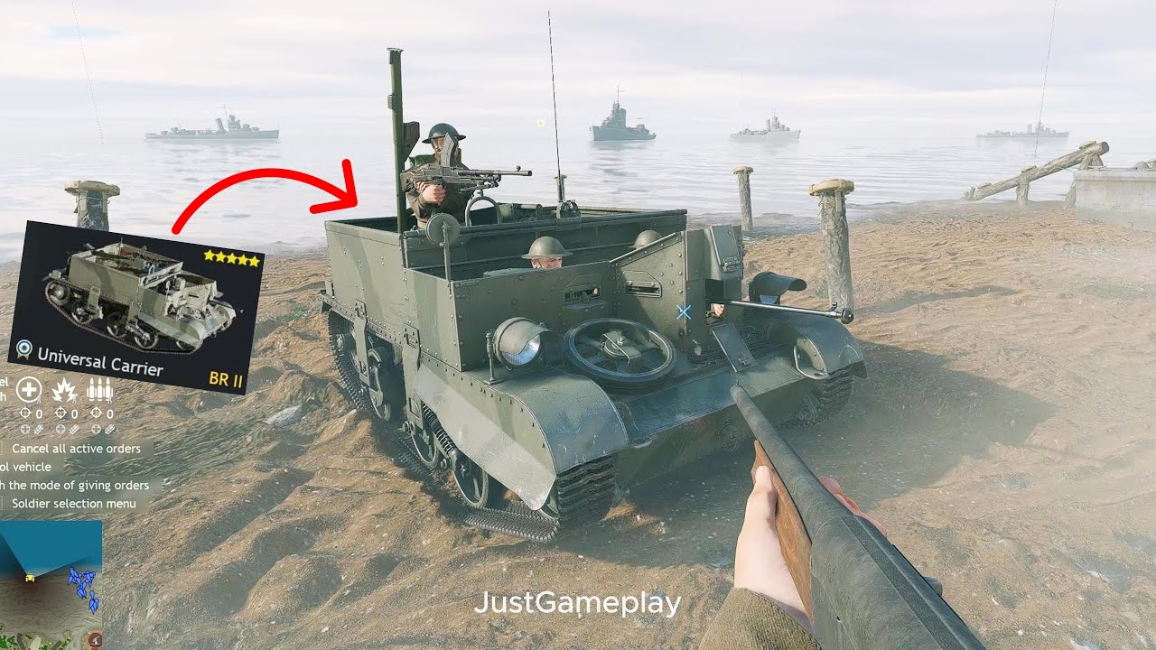 Universal Carrier Gameplay - Event Vehicle | Enlisted