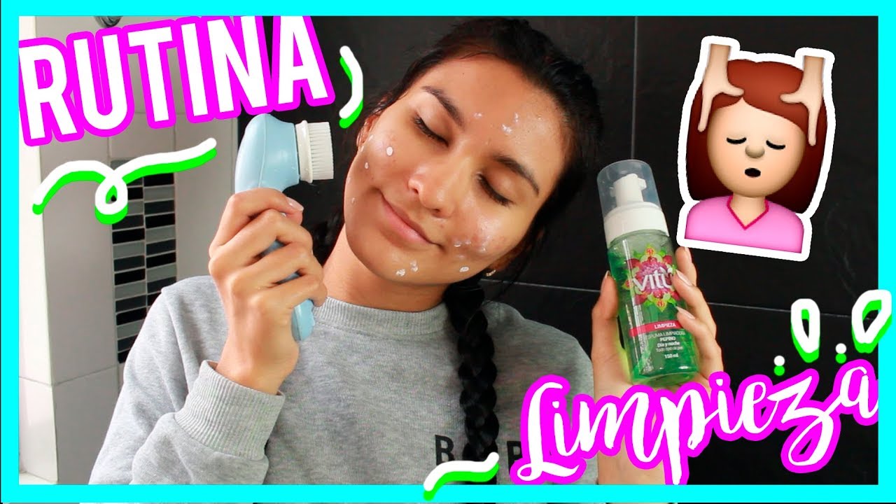 MI RUTINA DE LIMPIEZA FACIAL DE NOCHE! -  Manuela  Giraldo