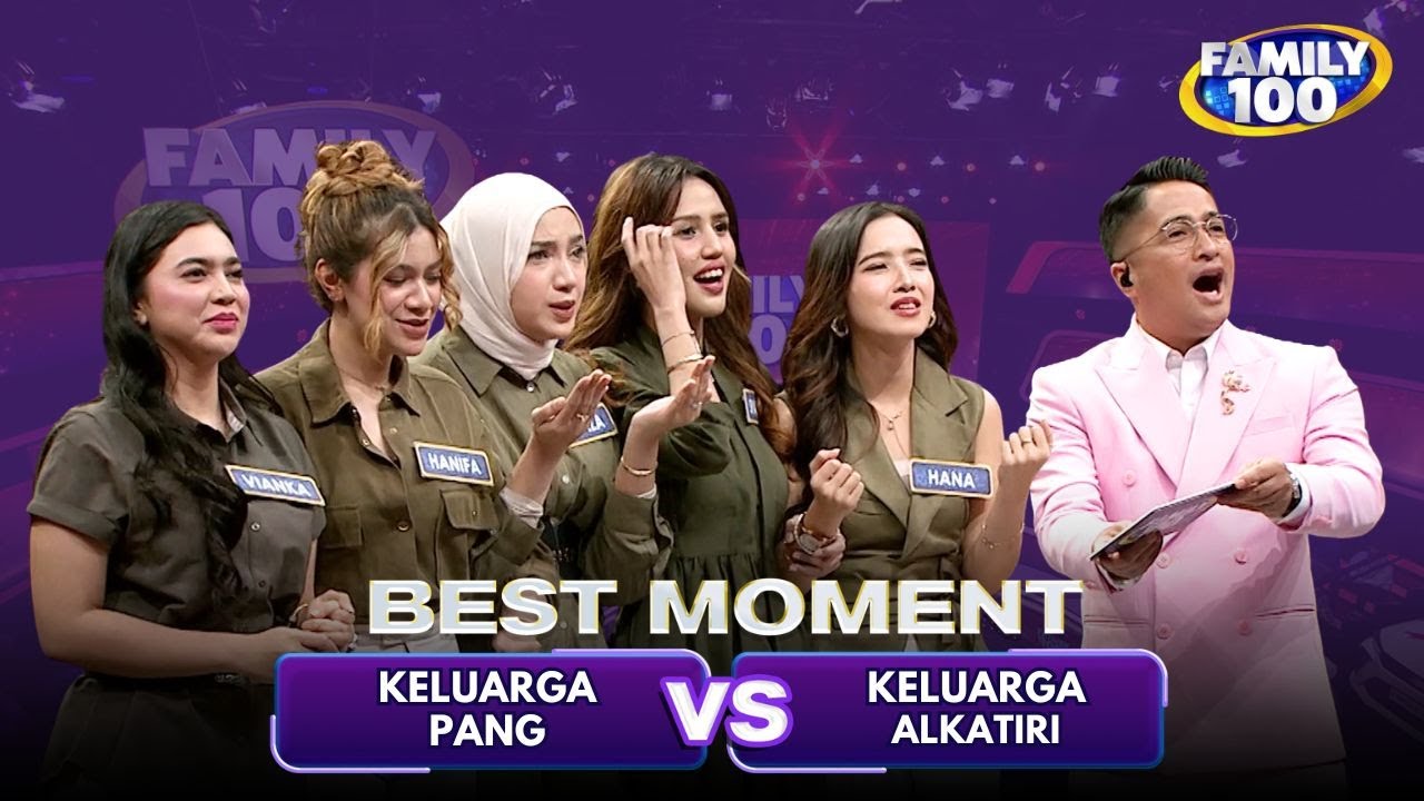 Kurang 38 POIN! Berhasilkah Keluarga Alkatiri Bawa Pulang 50 Juta?! - Family 100 (29/6/25)