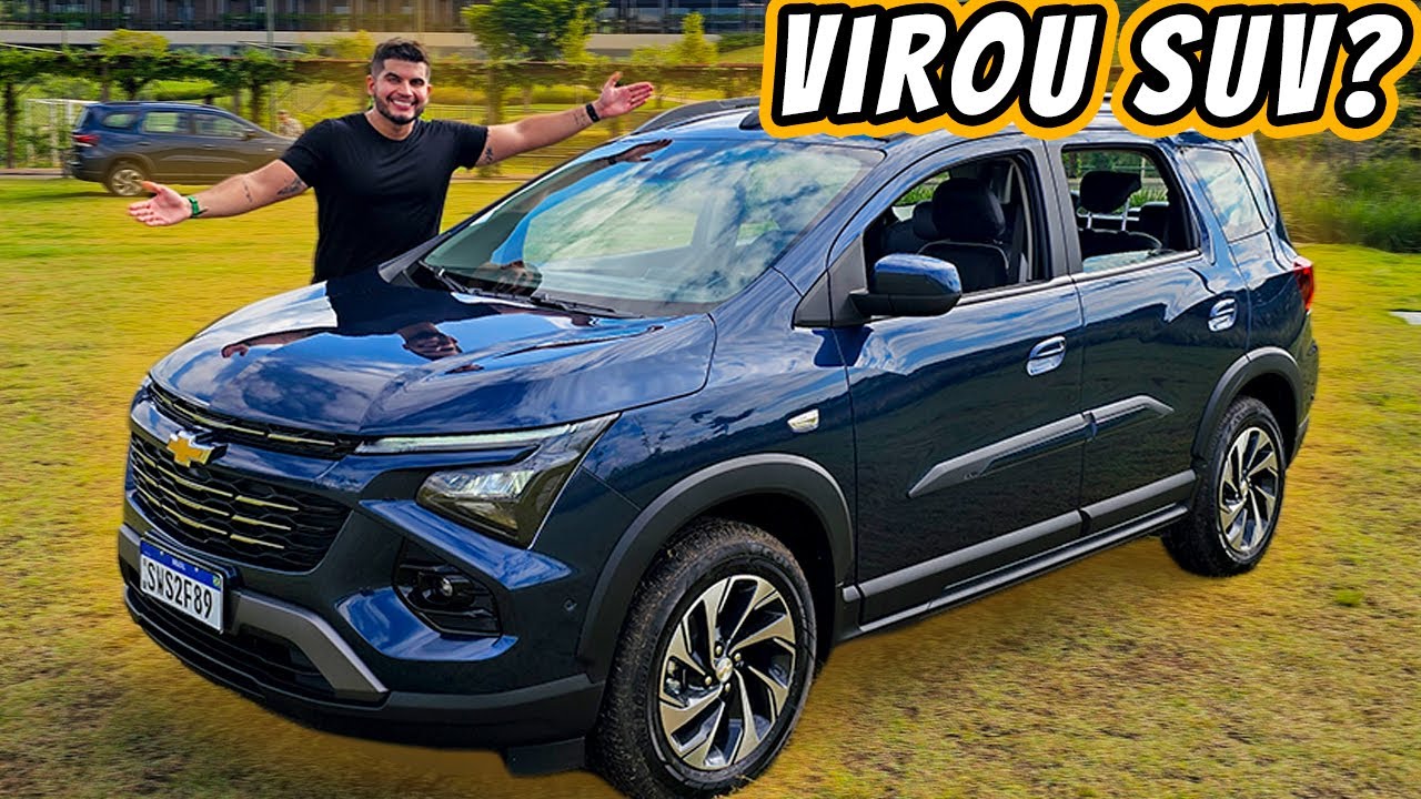 Novo Chevrolet Spin Premier 2025 7 Lugares - Mudou PRATICAMENTE TUDO! Menos o MOTOR..