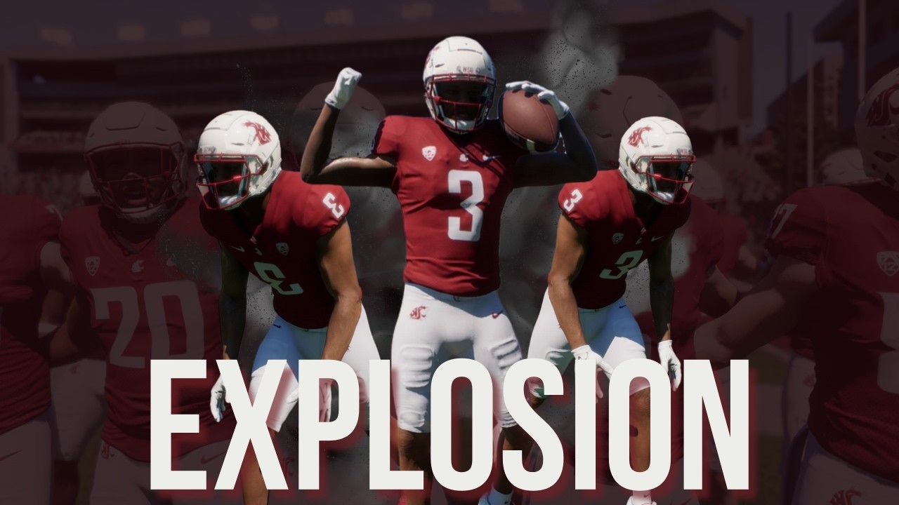 Another Receiver Explodes!!! (Washington State Cougars CFB 25 Dynasty Ep. 14)