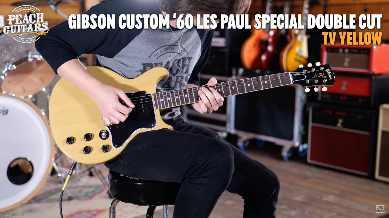 No Talking...Just Tones | Gibson Custom 1960 Les Paul Special Double Cut Reissue VOS TV Yellow