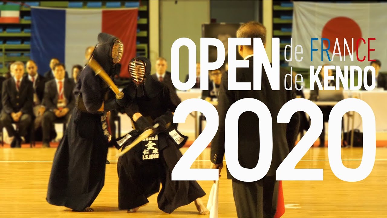 Kendo French Open 2020 - Ippon compilation (slow motion)