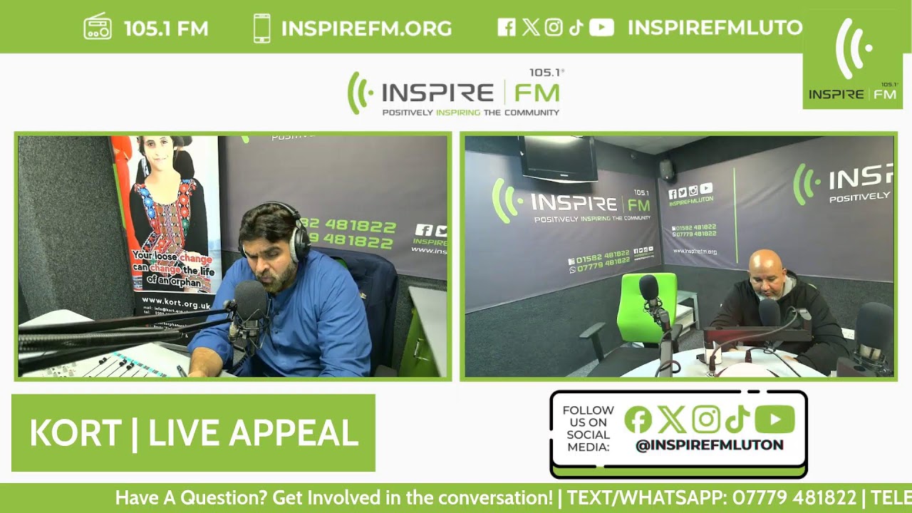 LIVE Kasmir Orphan Relief Trust Appeal
