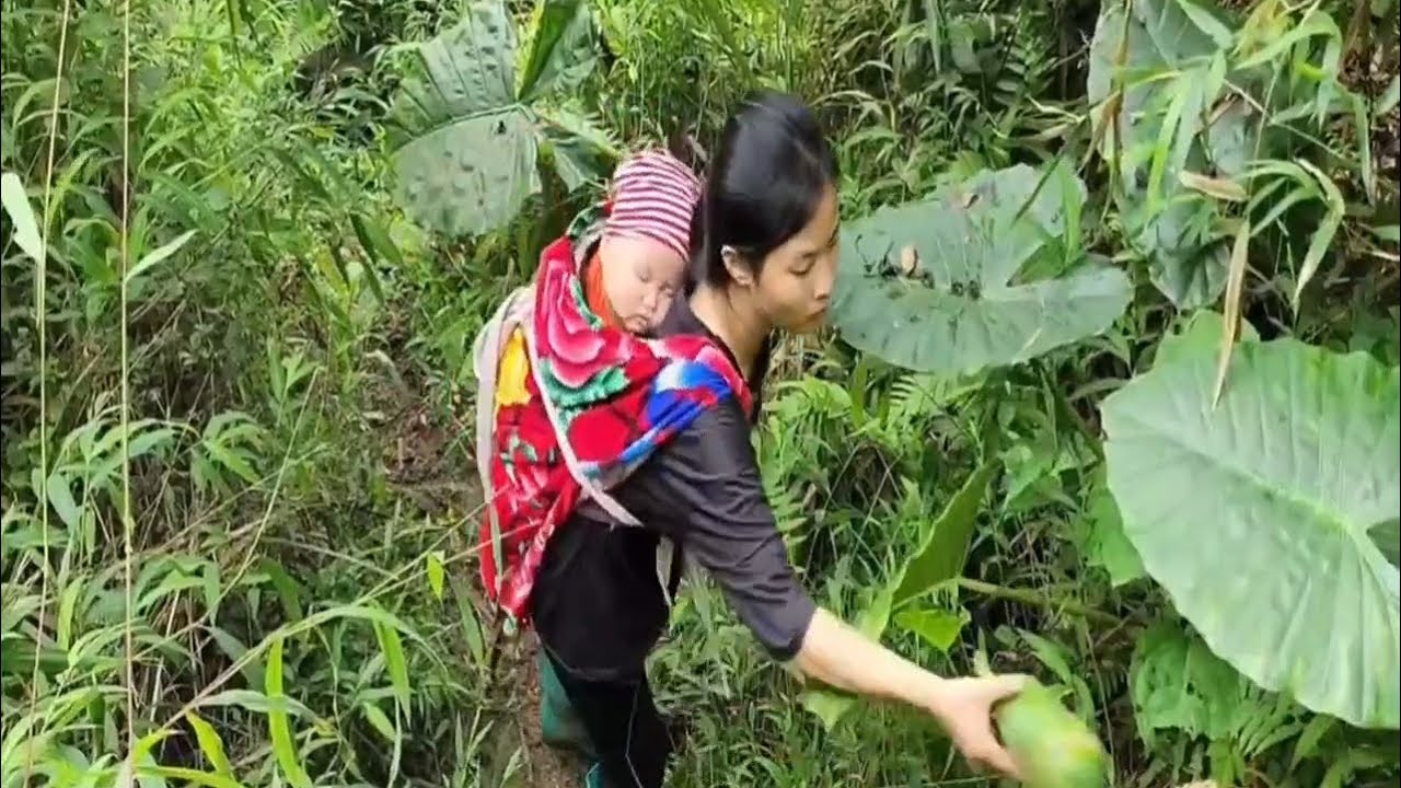A mother and daughter were met with an accidentwhile gathering wild berries in the forest