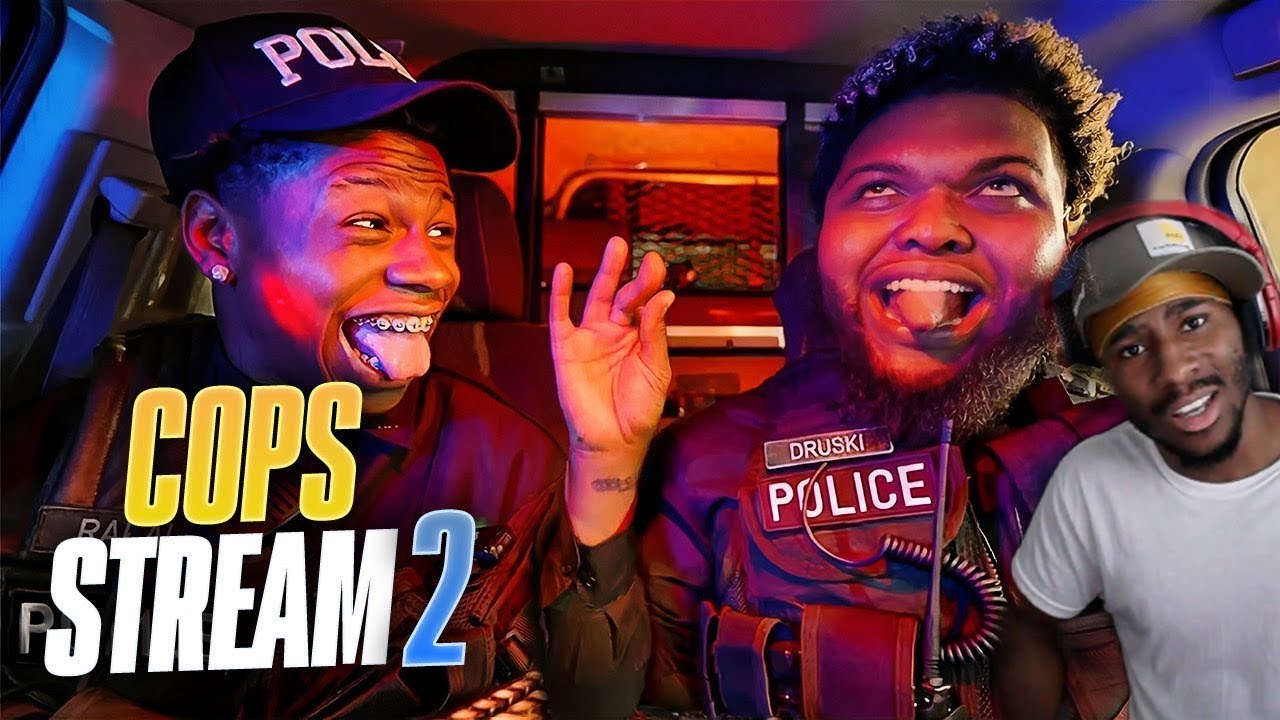 Druski & Rakai Cops Stream 2 | Asaucin Reacts