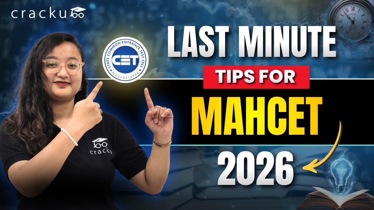 🚨 Last Minute Tips for MAHCET 2026 | MAHCET Exam Tips, Tricks & Strategy