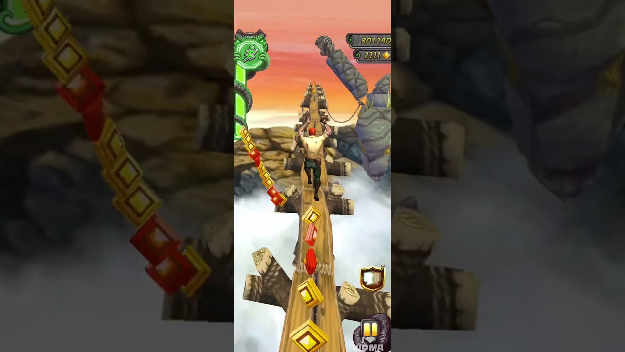 amging games templerun #lifeisbutadream #gaming #endlessrunner