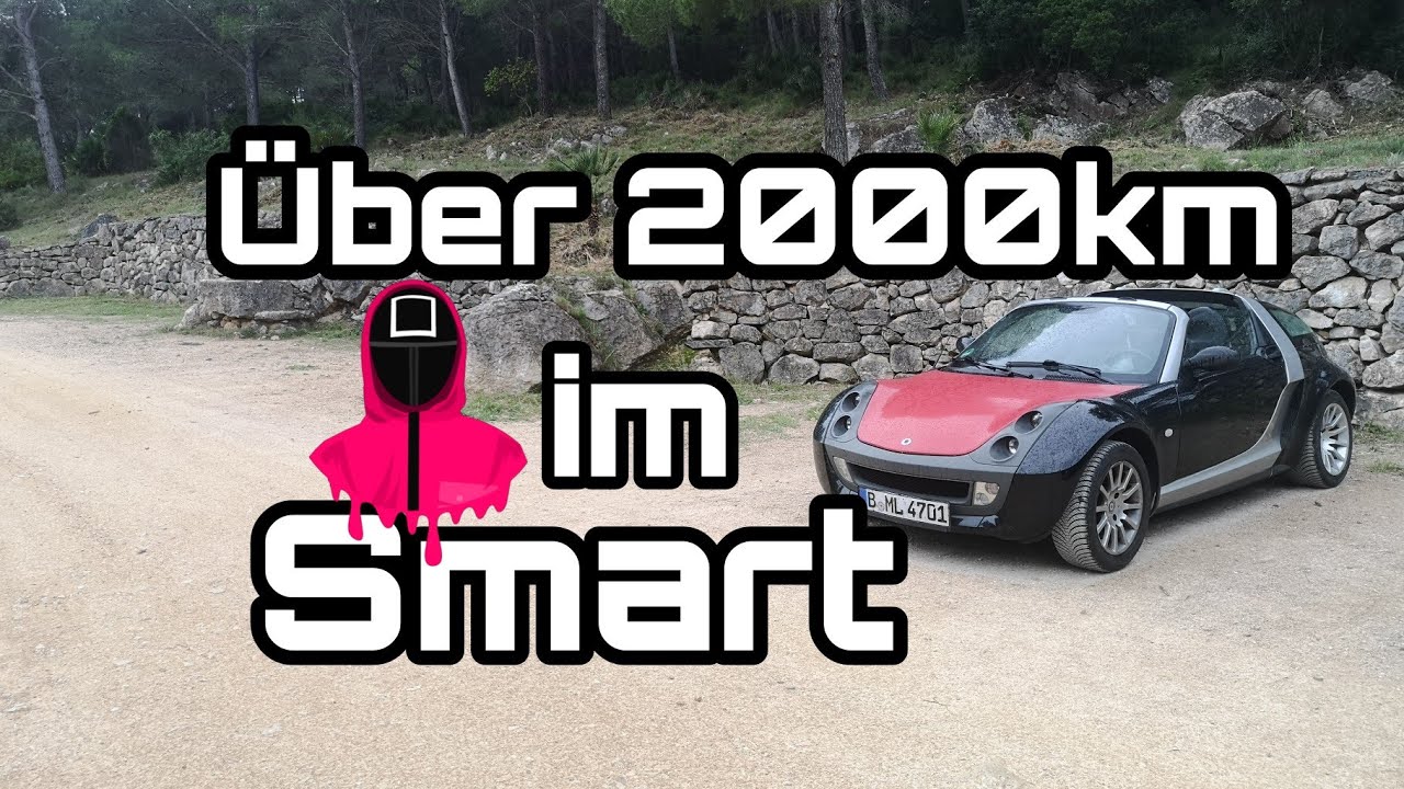 Im Smart Roadster Coupe über 1000 Kilometer nach Italien. Geht das gut? Triest eine Stadt in Italien