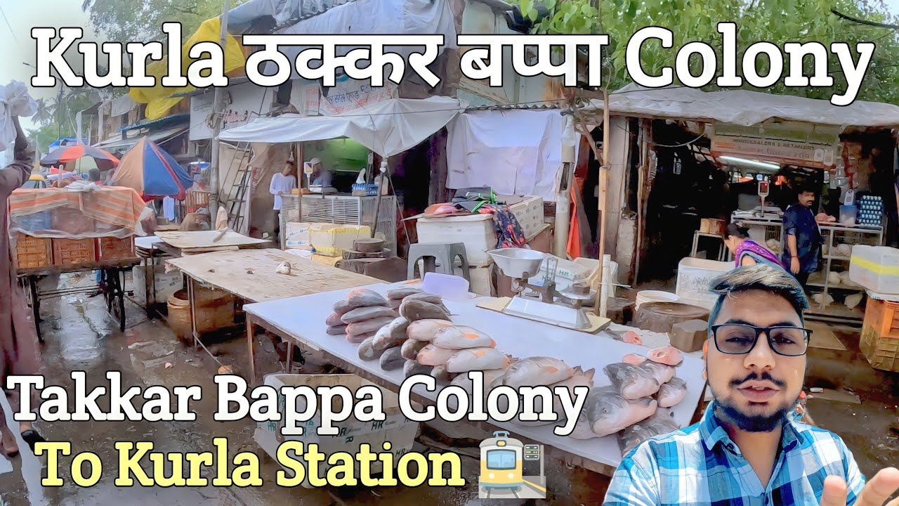 Kurla Station // Thakkar Bappa Colony To Kurla Station 🚉 // Mumbai