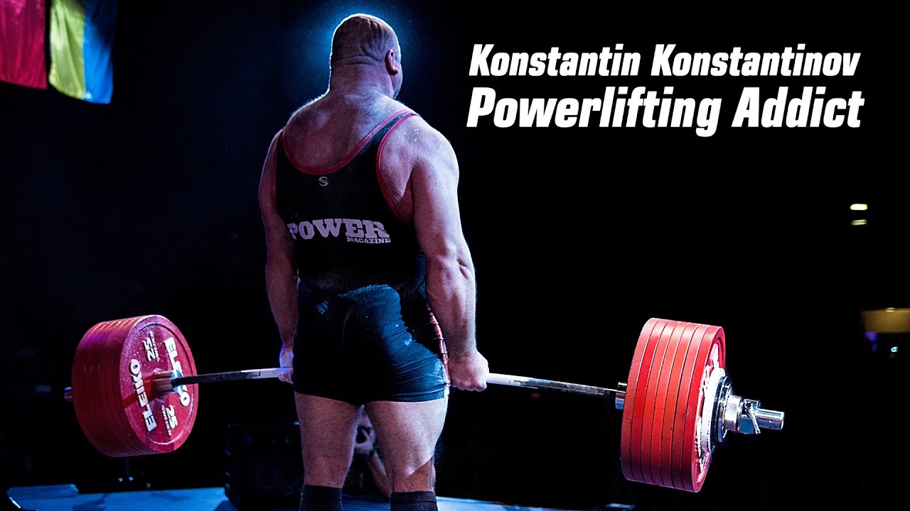 Konstantin Konstantinov. Powerlifting Addict.
