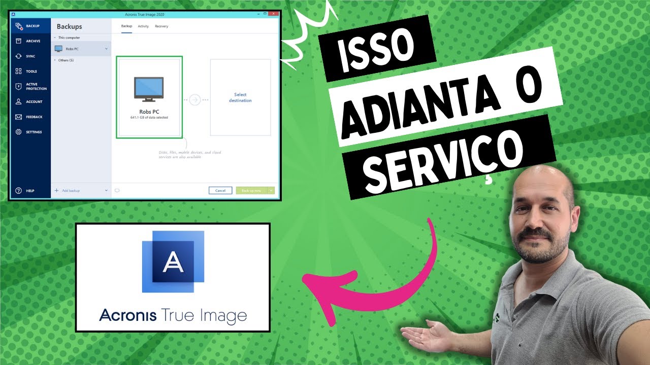 Como usar o Acronis para Formatar Computadores e Notebooks Método Rápido  !!!