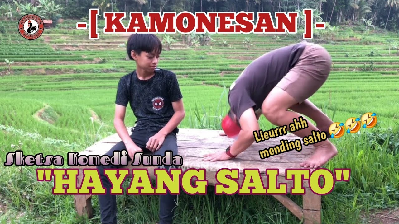 SI BRAD PUSING HAYANG SALTO ‼️ Sketsa Komedi Sunda Kamonesan #sketsakomedi #filmpendeklucu