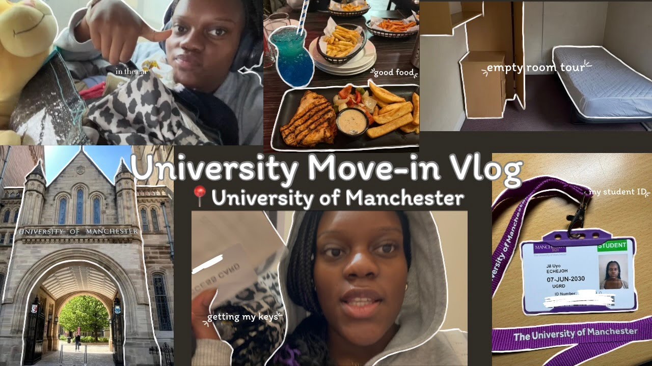 university move-in vlog! 📦🎓 | University of Manchester | First Year