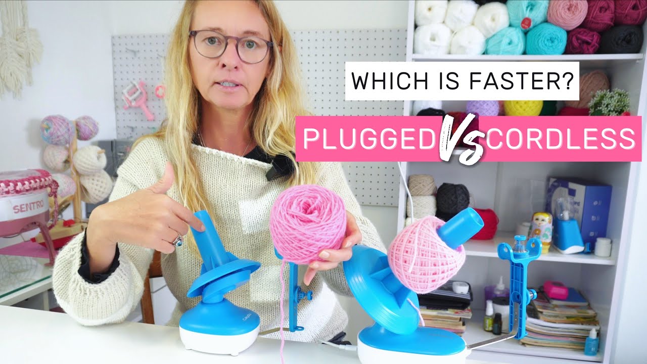 Caydo Cordless vs Plugged Yarn Winder Speed Test and Review: Who’s Faster?