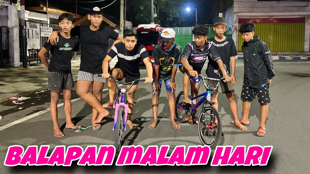 SERU HAYMIN BALAPAN PAKAI SEPEDA BARU//Haymin Vlog
