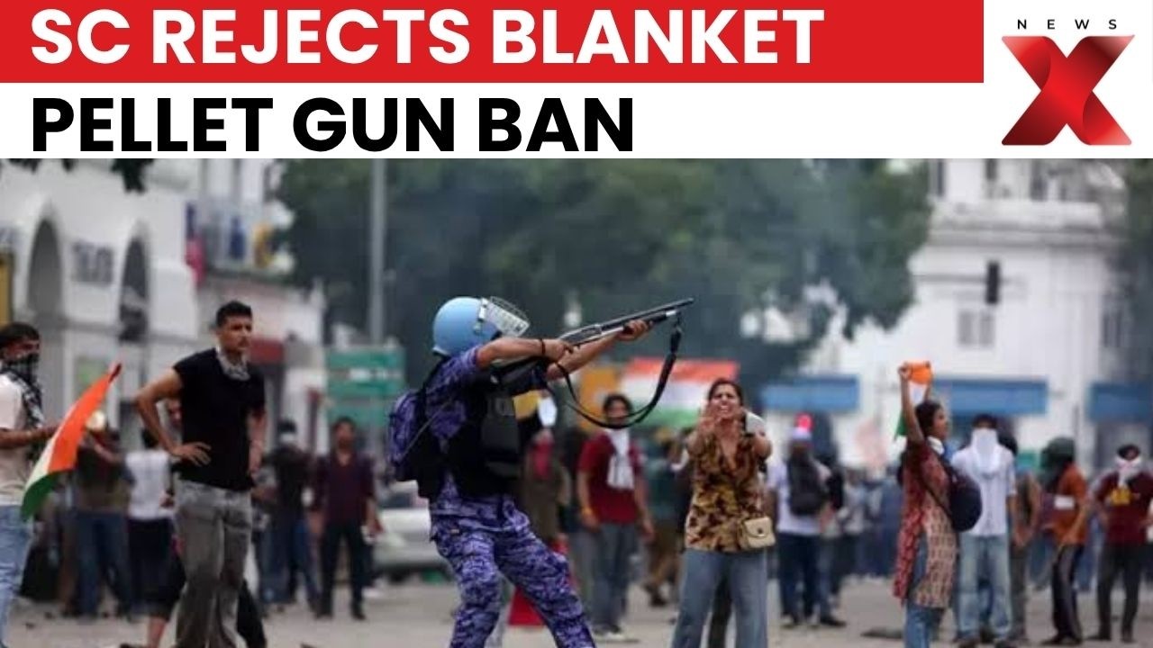 Supreme Court Declines Pellet Gun Ban, Seeks Rules on Student Protest Use | Latest News | NewsX