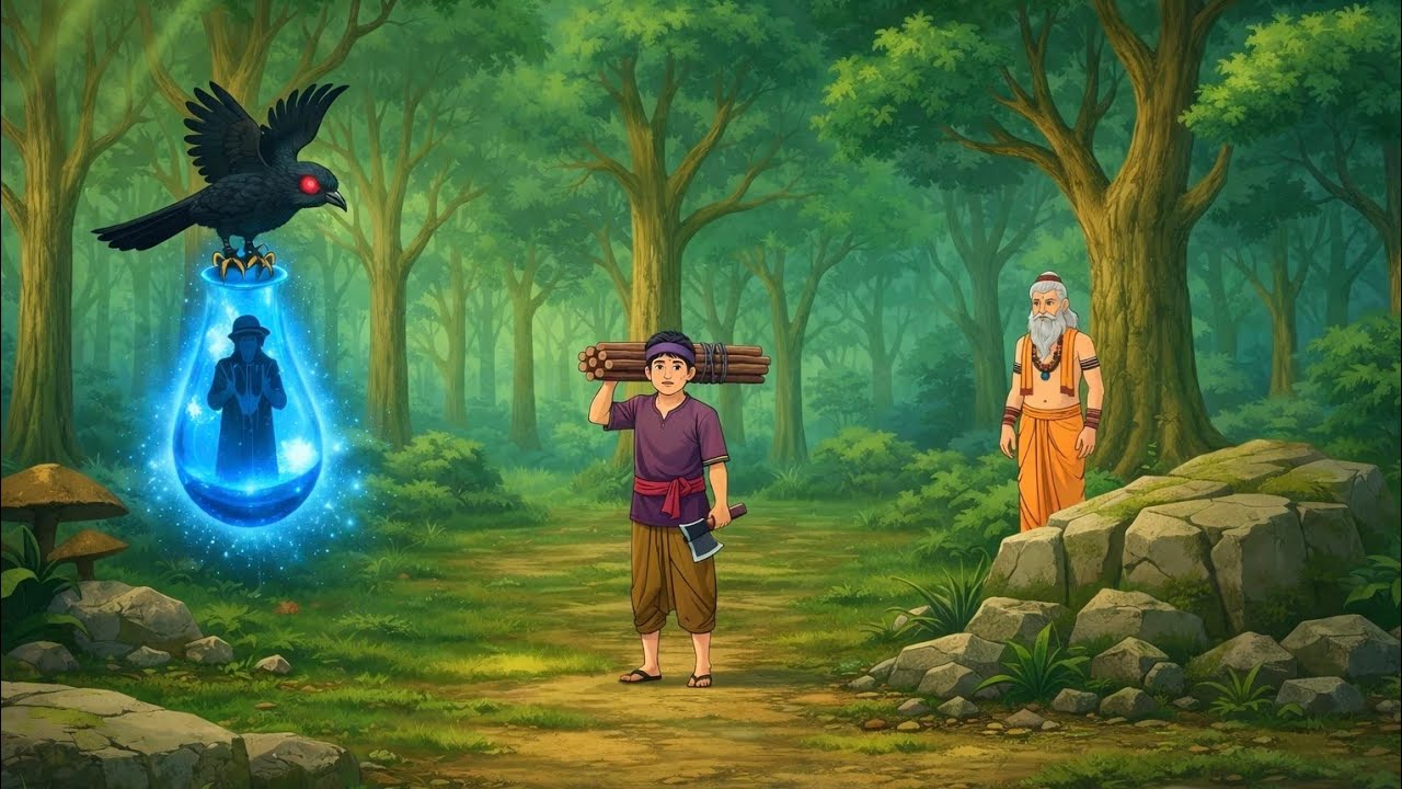 अनाथ लड़का और रहस्यमय जंगल | Rahasyamayi Jangle | Hindi Kahani | Moral Stories | Cartoon Story