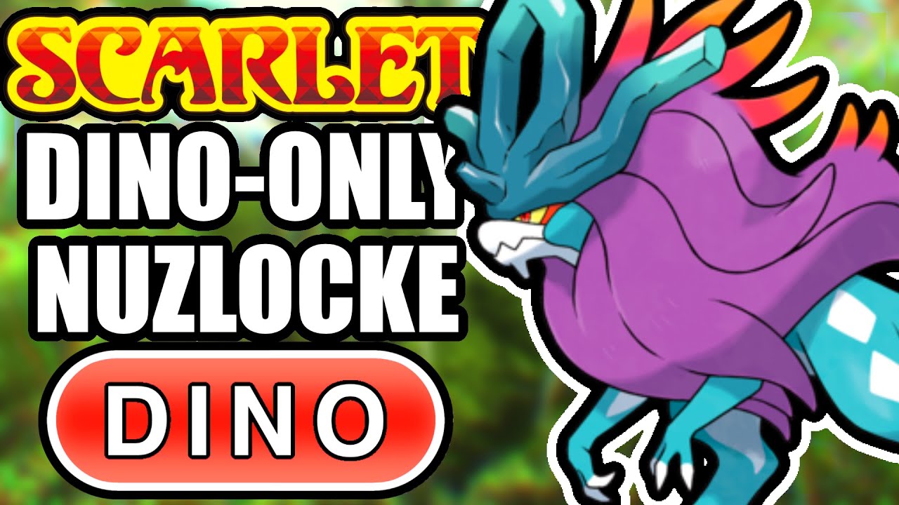DINOSAUR ONLY NUZLOCKE in Pokemon Scarlet and Violet