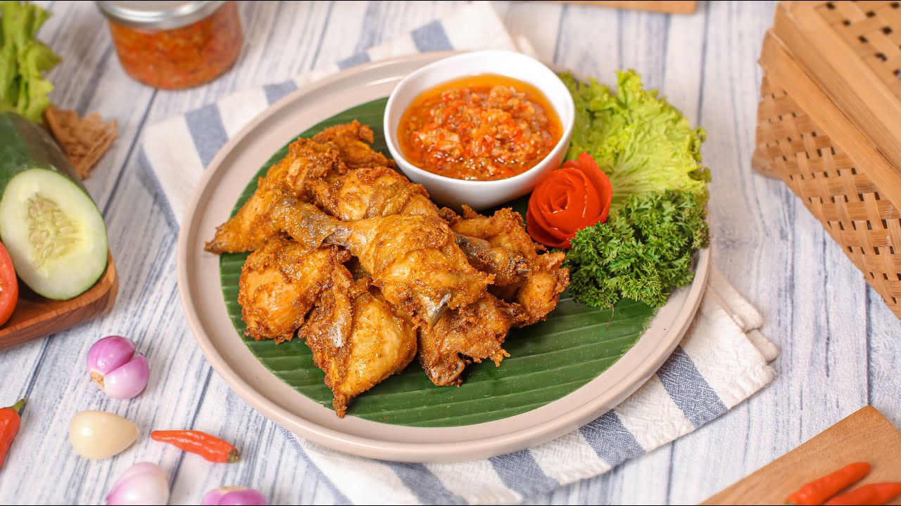 Ayam Goreng Kukus Marinasi Sambal Bawang Surabaya - Perpaduan Sajian yang Istimewa