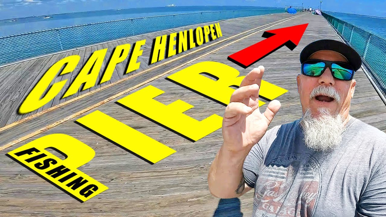 Saltwater Pier Fishing for Flounder - (Cape Henlopen Fishing Pier)