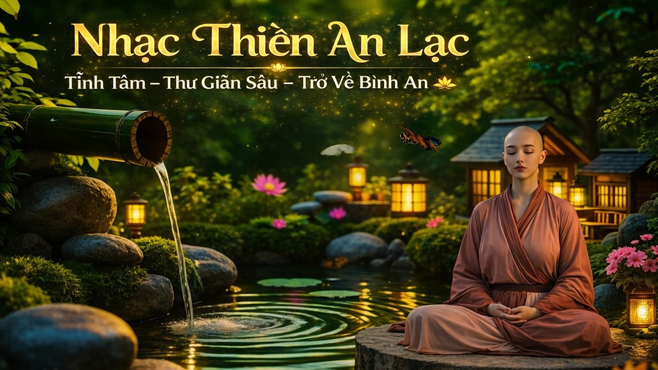 Nhạc Thiền An Lạc | Tĩnh Tâm – Thư Giãn Sâu – Trở Về Bình An