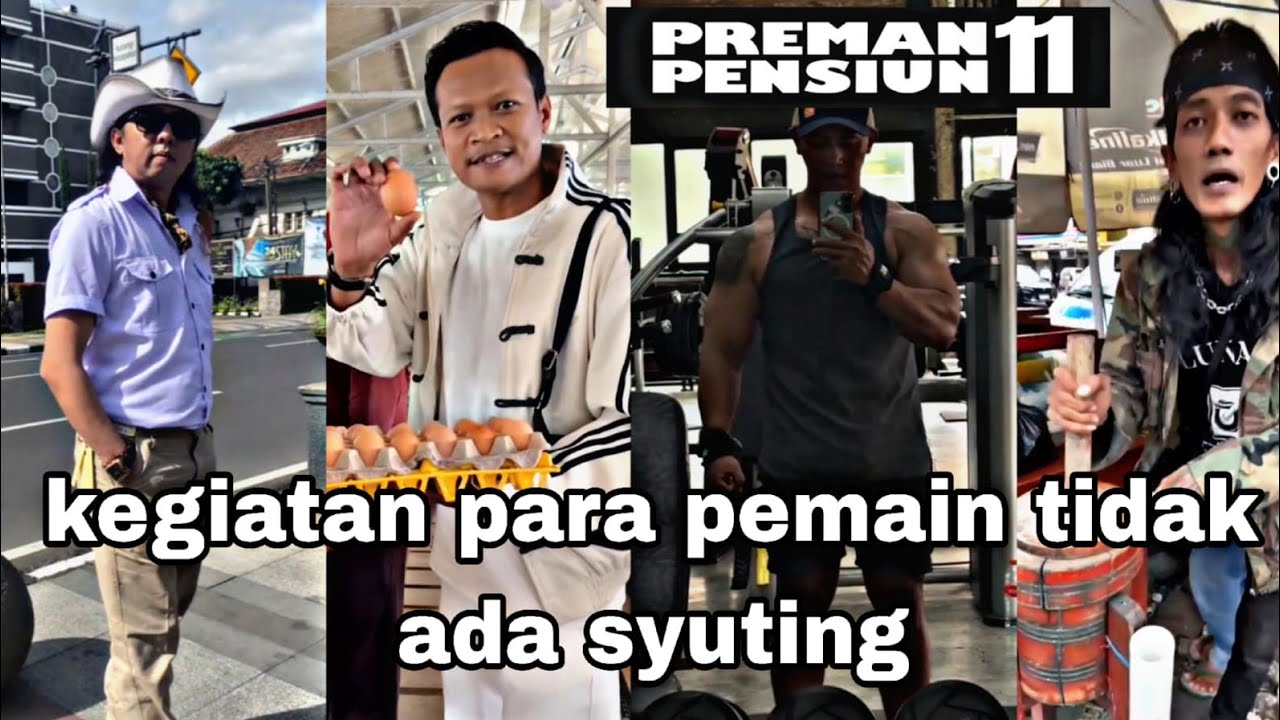 Kegiatan para pemain tidak ada syuting preman pensiun 11 #pp11 #premanpensiun11