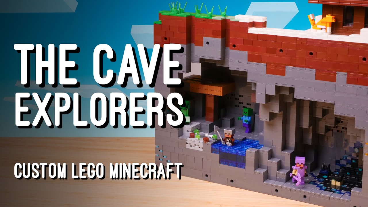 The Cave Explorers | Custom LEGO Minecraft World