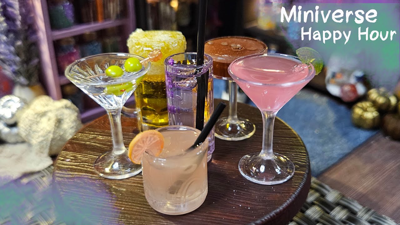 Ich mache Miniverse Cocktails - Happy Hour #miniverse  #miniversehappyhour