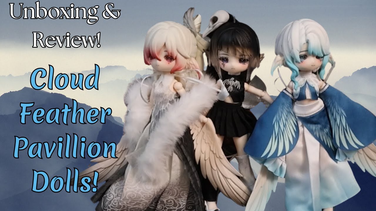 Распаковка и обзор! Серия кукол Luluya Cloud Feather Pavilion!